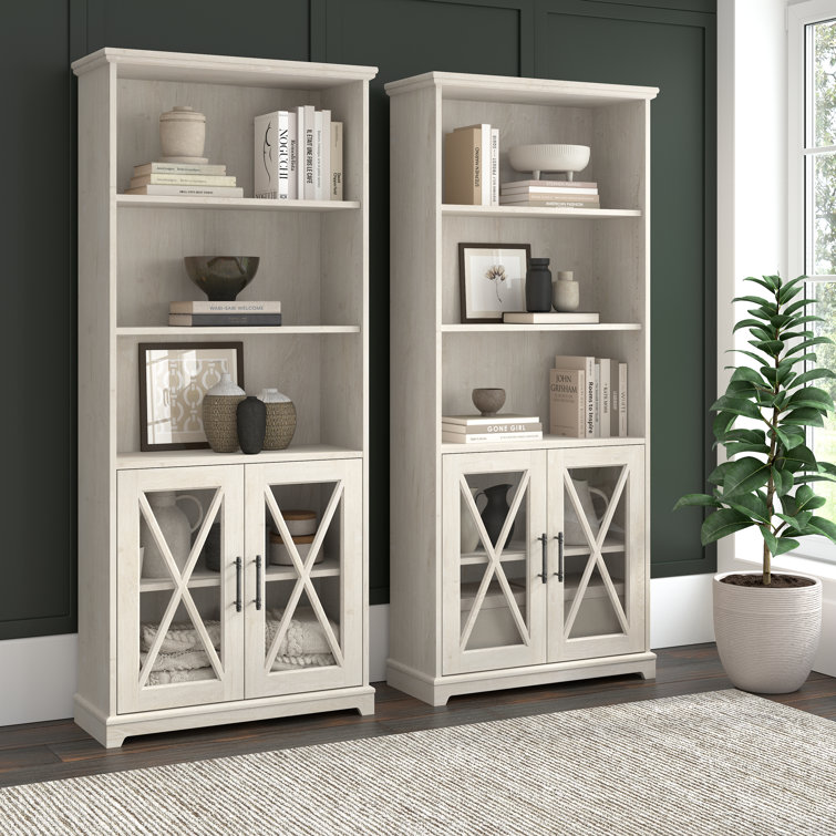 Laurel Foundry Modern Farmhouse Kistner Storage Bookcase Reviews Wayfair